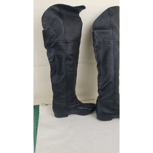 Knee-High Boot Chinese‎ Laundry Womens South Bay Black 7 leather - Picture 5 of 12